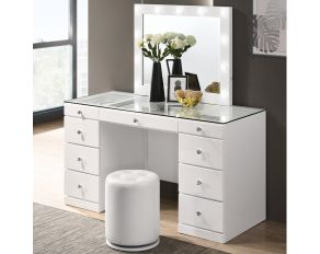 Morgan Vanity Set in White