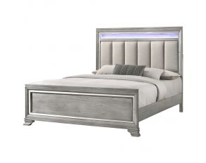 Vail King Bed in Grey