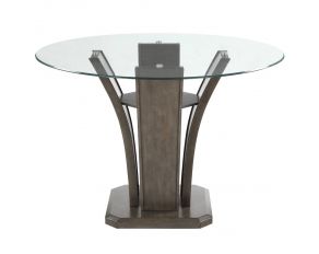 Camelia Round Counter Height Table in Grey