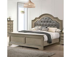 Lasthenia California King Bed in Antique Warm Gray