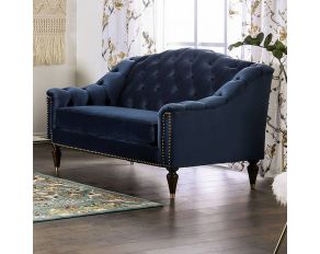 Martinique Loveseat in Blue