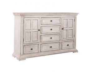 Big Valley Dresser in Whitestone Finish