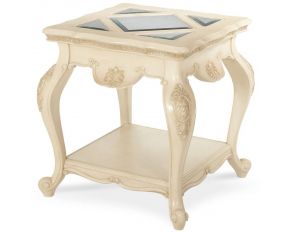 AICO Lavelle Blanc End Table