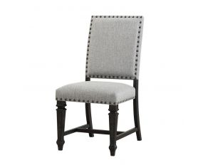 Camis Side Chair in Gray Pine Finish