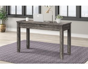 Tempe 47 Inch Writing Desk in Grey Stone