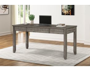 Tempe 65 Inch Writing Desk in Grey Stone