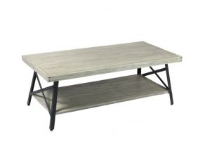 Chandler Cocktail Table in Light Grey