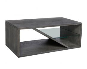 8th Street Rectangular Cocktail Table in Weathered Slate