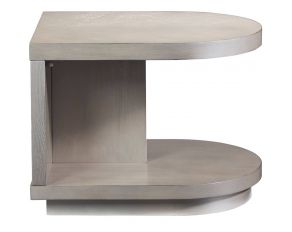 Augustine Bunching Cocktail Table in Pearlized Gray