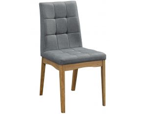 Barcelona Upholstered Dining Chair in Oak