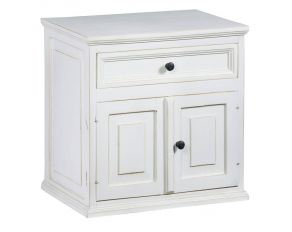 Carli Nightstand in Vintage White