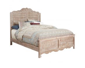 Chatsworth Queen Panel Bed in Chalk