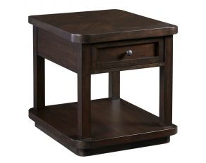 Grove Park End Table in Chocolate Mahogany