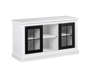 Habitat Sofa Console Table in Snow and Black