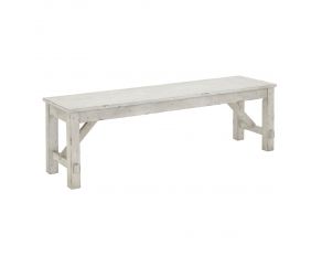 Mt. Pleasant Dining Bench in Oyster