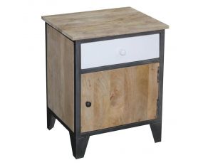 Outbound Nightstand Accent Cabinet in Natural