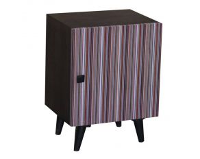 Outbound 18-Inch Nightstand in Deco Iron