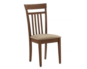 Palmer Upholstered Dining Chair in Coffee Brown