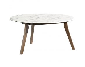 Pixie Cocktail Table in Domoni White