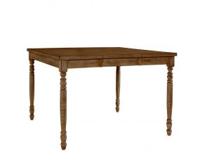 Savannah Court Counter Table in Antique Oak