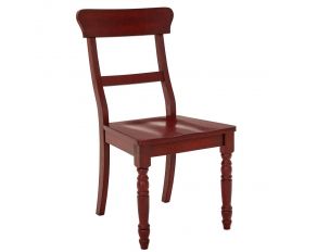 Savannah Court Dining Chair in Antique Red