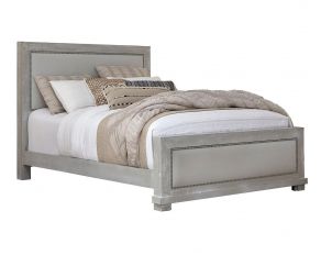 Willow Queen Upholstered Bed in Gray Chalk