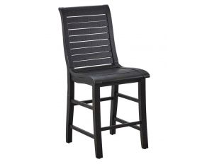 Willow Counter Chair in Distressed Black