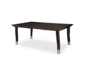 Paris Chic 4 Leg Rect. Dining Table in Espresso