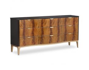 Malibu Crest Dresser in Crotch Mahogany