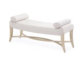 Malibu Crest Bed Bench in Chardonnay