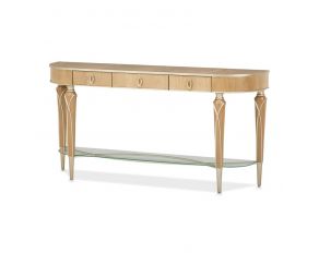 Villa Cherie Console Table in Caramel