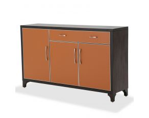 21 Cosmopolitan Sideboard in Diablo Orange and Umber