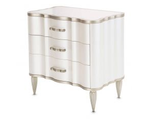 London Place Nightstand in Creamy Pearl