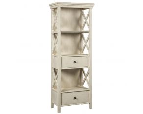 Ashley Furniture Bolanburg Display Cabinet in White/Gray