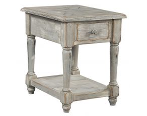 Hinsdale Chairside Table in Greywood