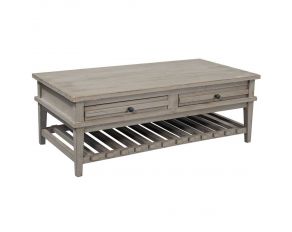 Reeds Farm Cocktail Table in Weathered Grey