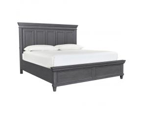 Caraway Queen Estate Bed in Aged Slate