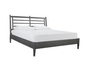 Preston California King Slat Bed in Urbane Grey