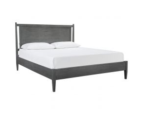 Preston California King Panel Bed in Urbane Grey