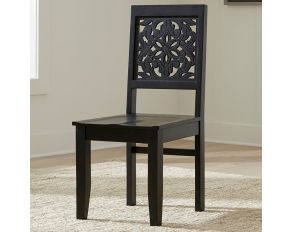 Trellis Lane Accent Chair in Black