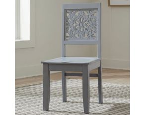 Trellis Lane Accent Chair in Grey