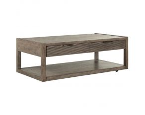 Bartlett Field Cocktail Table in Dusty Taupe