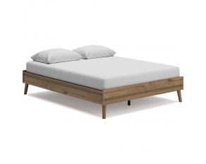 Aprilyn Queen Platform Bed in Honey