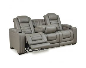 Backtrack Power Reclining Sofa in Gray