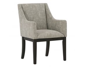 Burkhaus Dining Arm Chair in Dark Brown