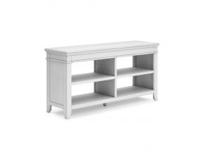 Kanwyn Credenza with Adjustable Shelves in Whitewash