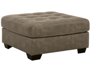 Keskin Oversized Accent Ottoman in Sand