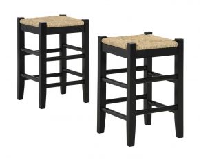 Mirimyn Counter Height Bar Stool in Black