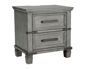 Russelyn Nightstand in Gray