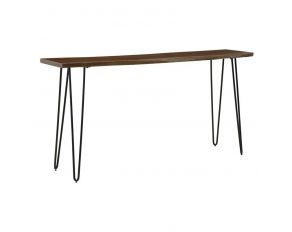 Wilinruck Counter Height Dining Table in Brown and Black